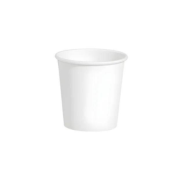 Vasos de 120 ml de cartón blanco - 30 unidades