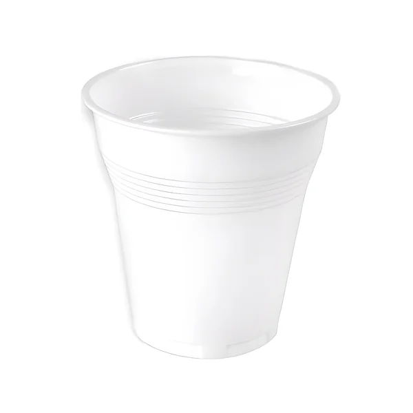 Vasos de 80 ml de plástico blanco - 30 unidades