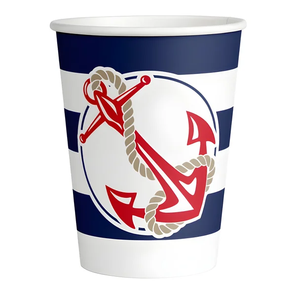 Vasos de Anchor Nautic de 250 ml - 8 unidades