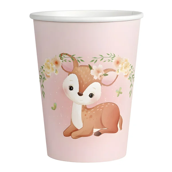 Vasos de Baby ciervo de 250 ml - 8 unidades