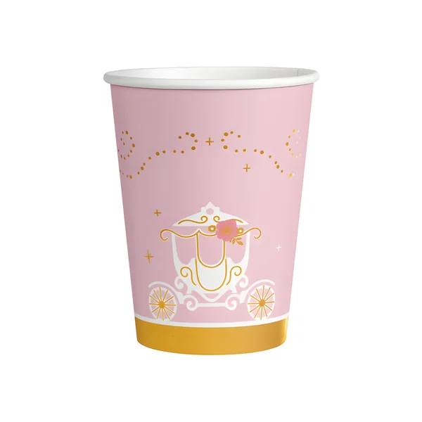 Vasos de Cisne blanco de 250 ml - 8 unidades