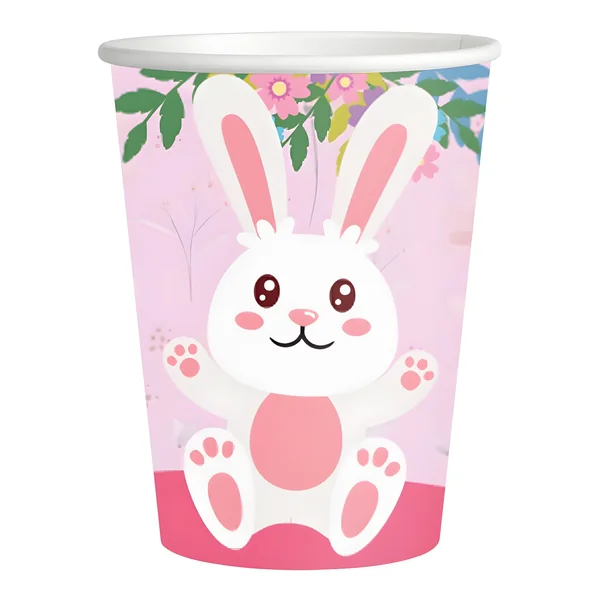 Vasos de Conejito Baby de 250 ml - 8 unidades