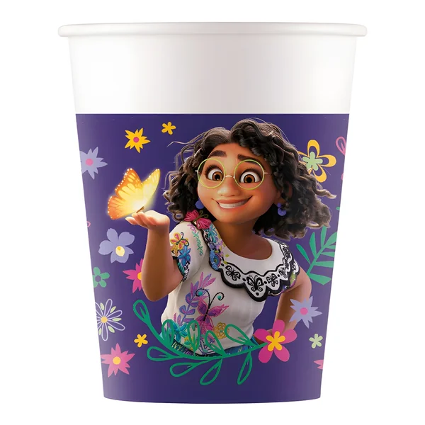 Vasos de Encanto de 200 ml - 8 unidades