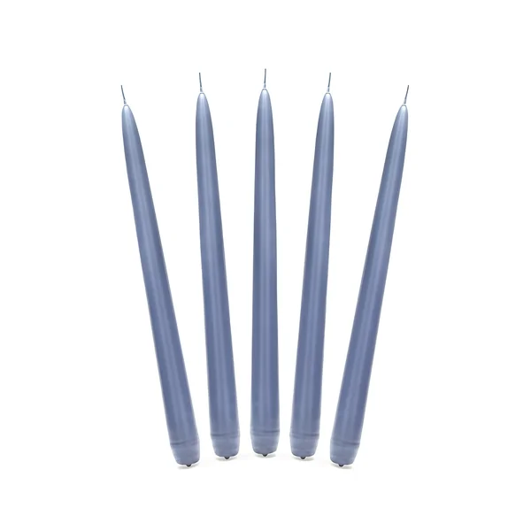 Vela alargada de 24 cm - 10 unidades
