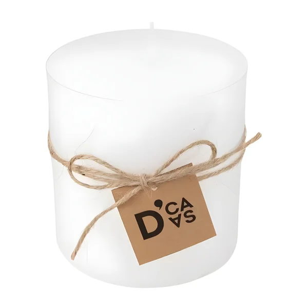 Vela de 10 cm Marfil - DCasa