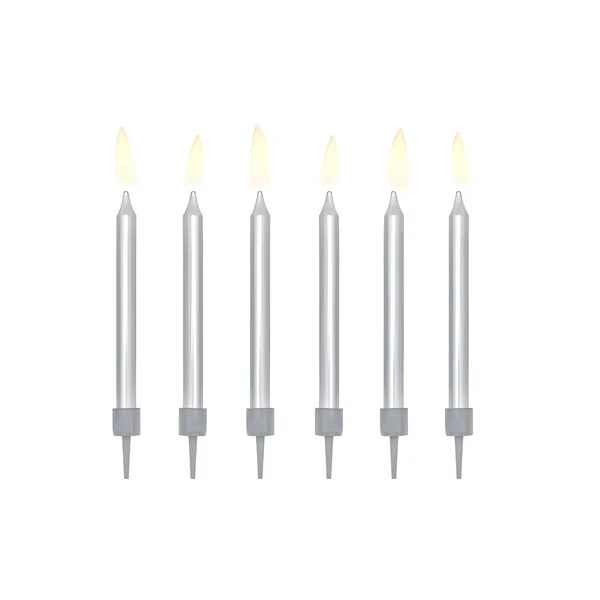 Velas lisas de 6 cm - 6 unidades - Imagen 5