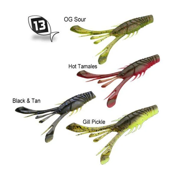 Vinilo 13 Fishing Wobble Craw 4.25