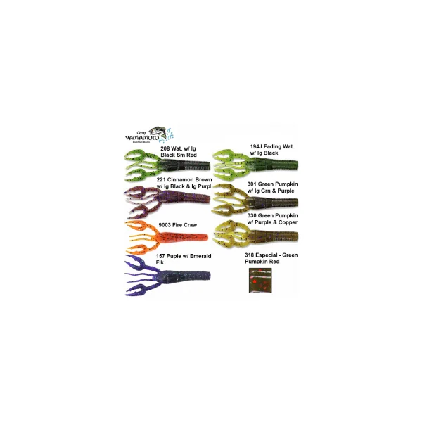 Vinilo Gary Yamamoto Fat Baby Craw 3.75"