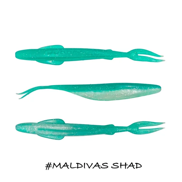 Vinilo Iberican Lures Arrow Fish 100 mm Maldivas Shad
