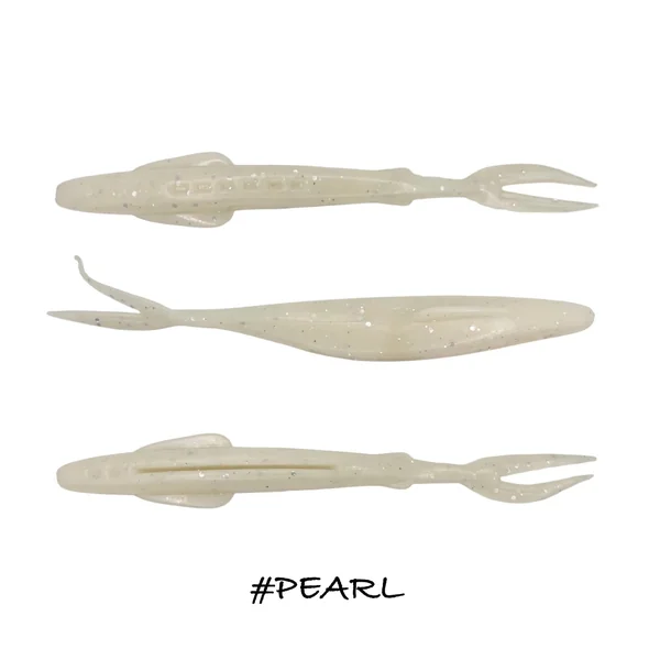 Vinilo Iberican Lures Arrow Fish 100 mm Pearl