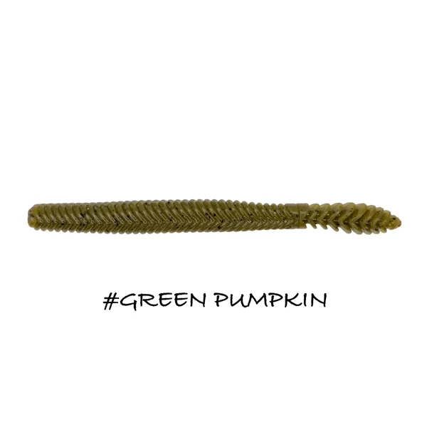 Vinilo Iberican Lures Worm 127 mm Green Pumpkin