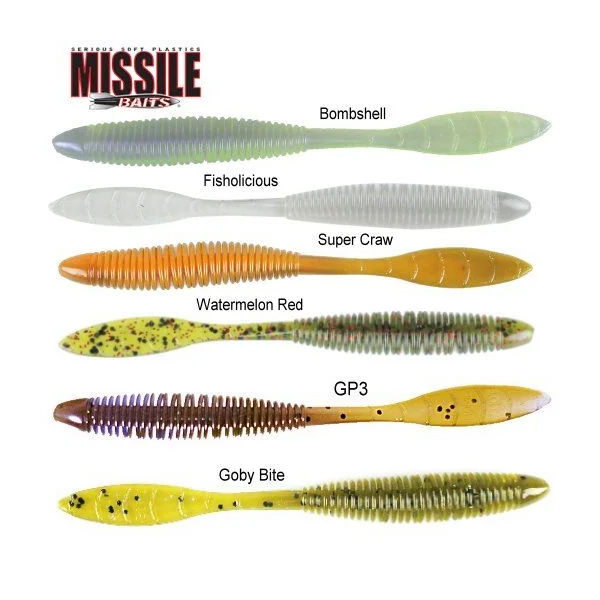Vinilo Missile Baits Bomb Shot 4"