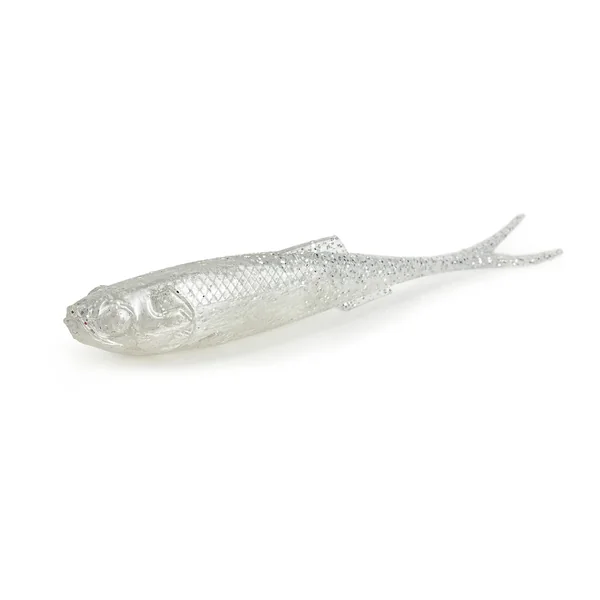 Vinilo Molix RT Fork Flex 100 mm White Shad