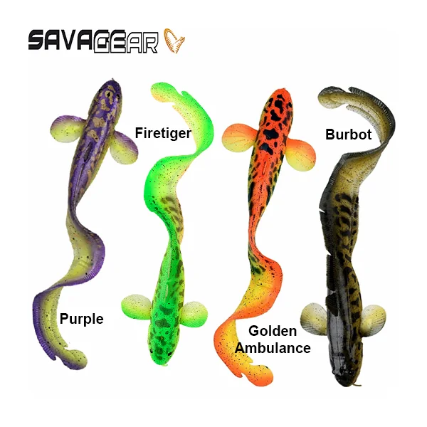 Vinilo Savage Gear 3D Burbot 250