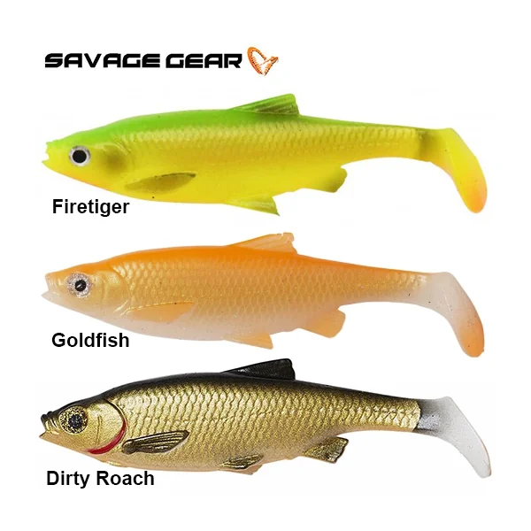 Vinilo Savage Gear 3D LB Roach Paddle Tail 10 Cm