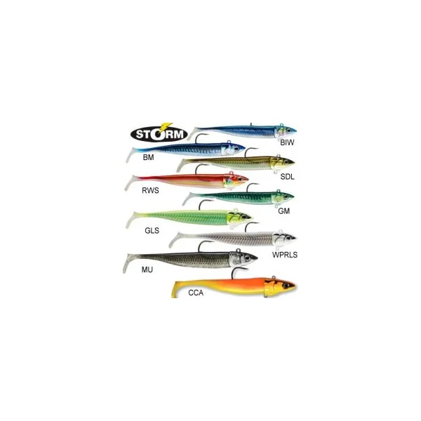 Vinilo Storm Biscay Minnow Montado 12 Cm