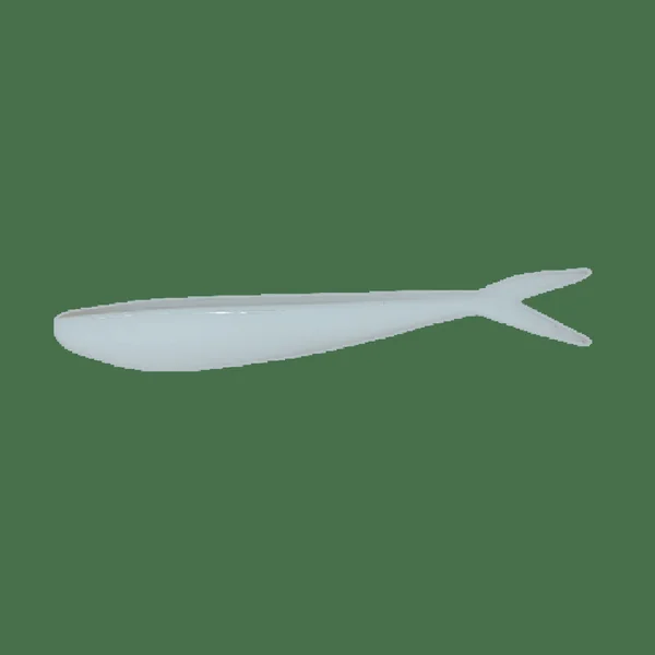 Vinilo Zoom Flukes 100 mm White