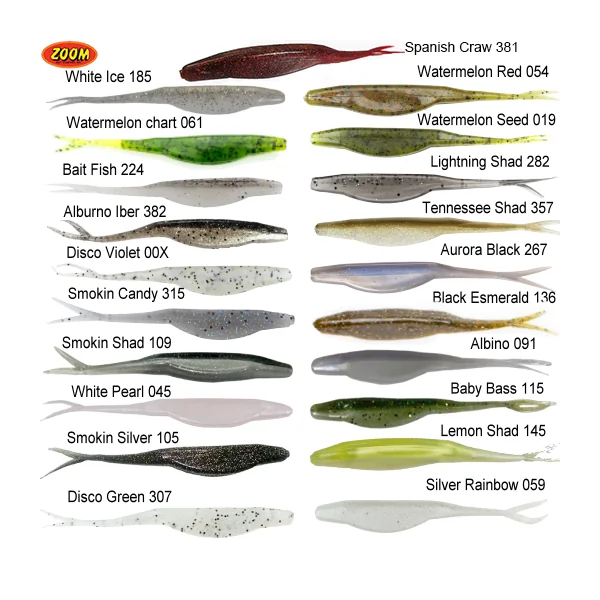 Vinilo Zoom Salty Super Fluke JR