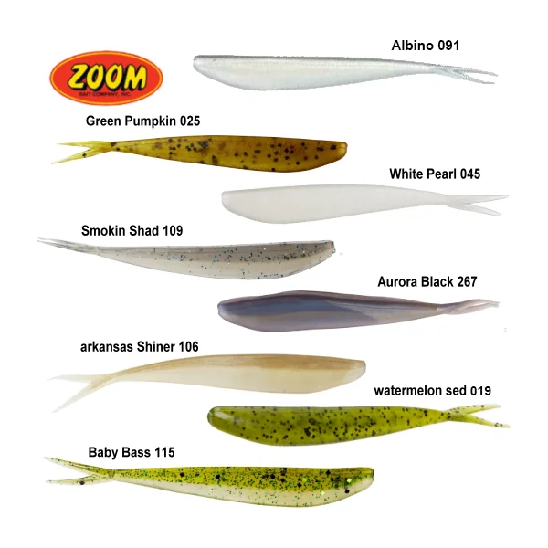 Vinilo Zoom Tiny Fluke