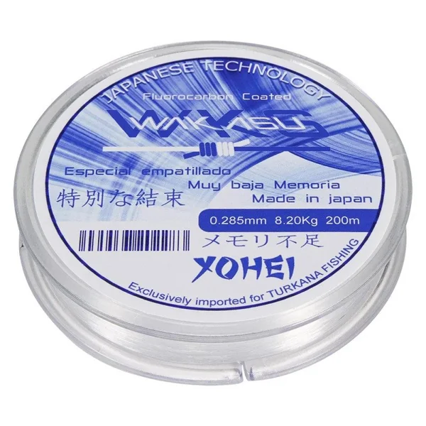 Wakasu Monofilamento Yohei Fluoro Coated 200 m