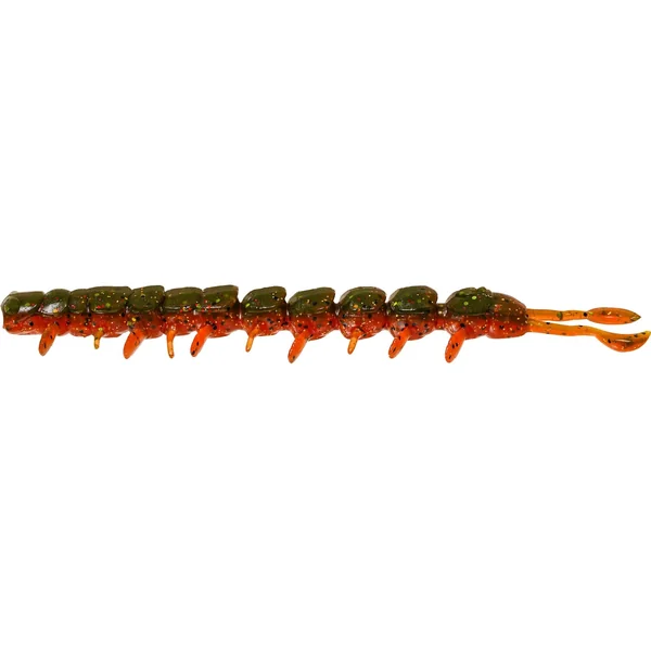 Westin Centipede Creaturebait 9.5cm (4 pzas.) (Motoroil Moss)