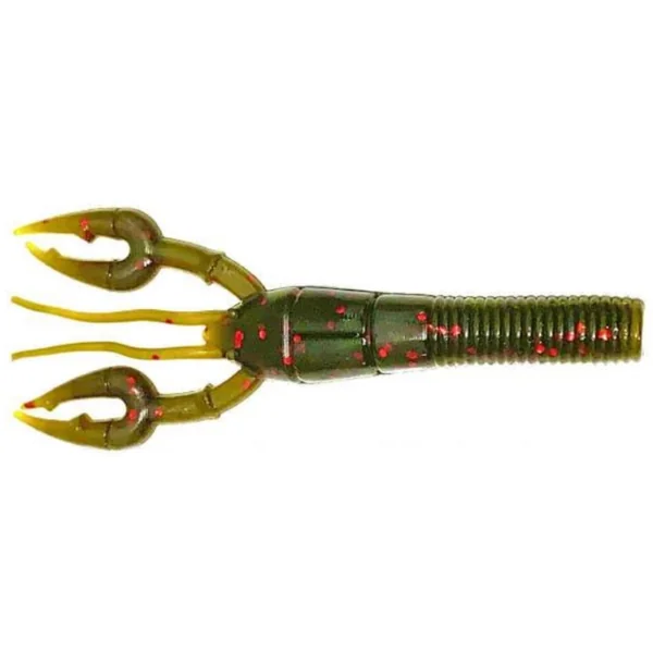 YAMAMOTO FLOATING FAT BABY CRAW 3.75" GREEN PUMPKIN RED