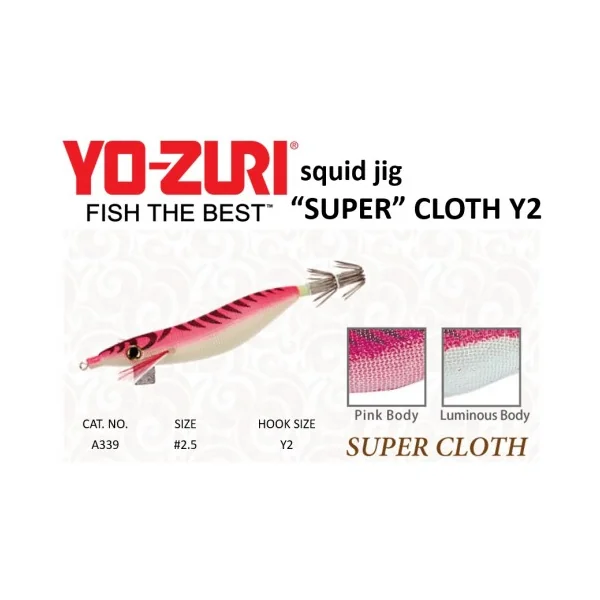 YO-ZURI Squid Jig Super Cloth
