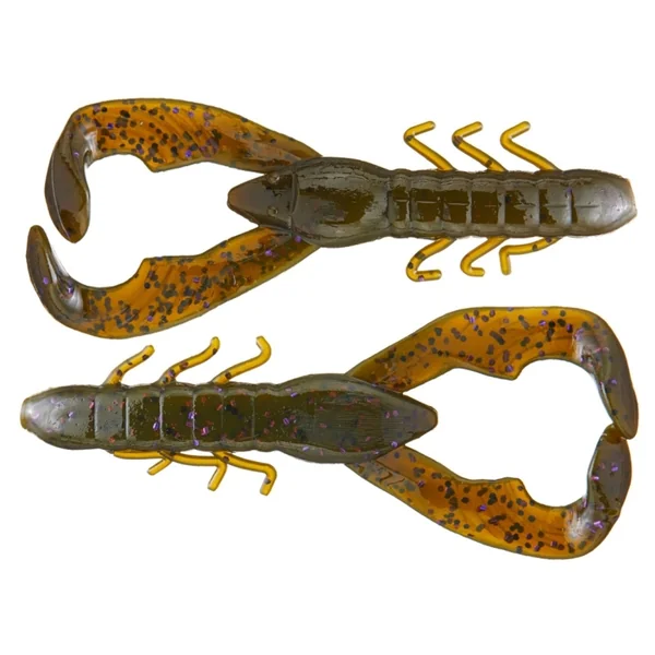 YUM CHRISTIE CRAW 3.5" GREEN PUMPKIN PURPLE