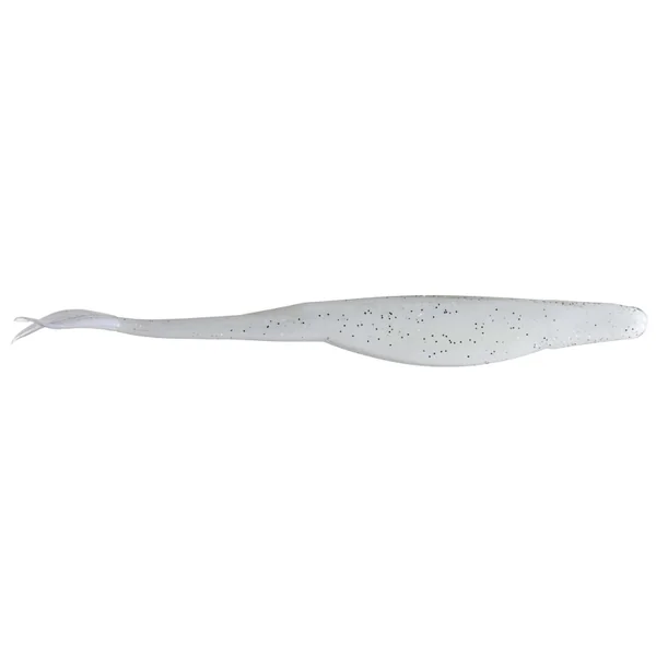 ZOOM SALTY SUPER FLUKE JR WHITE ICE