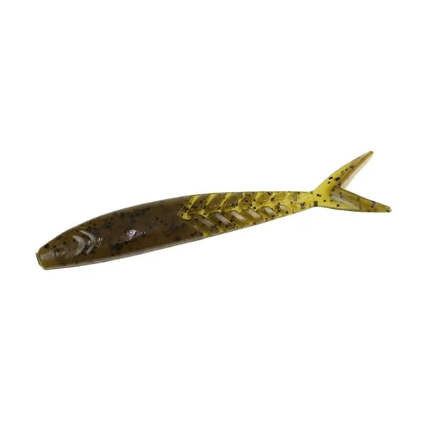 ZOOM SHIMMER SHAD 4.25'' GREEN PUMPKIN