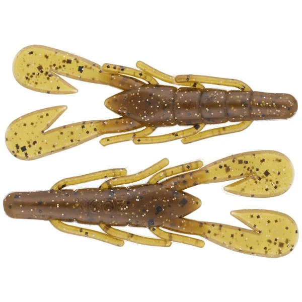 ZOOM ULTRAVIBE SPEED CRAW 3.5" GREEN PUMPKIN MAGIC