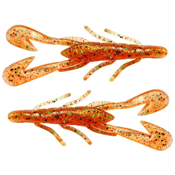 ZOOM ULTRAVIBE SPEED CRAW 3.5" ROOTBEER PEPPER GREEN