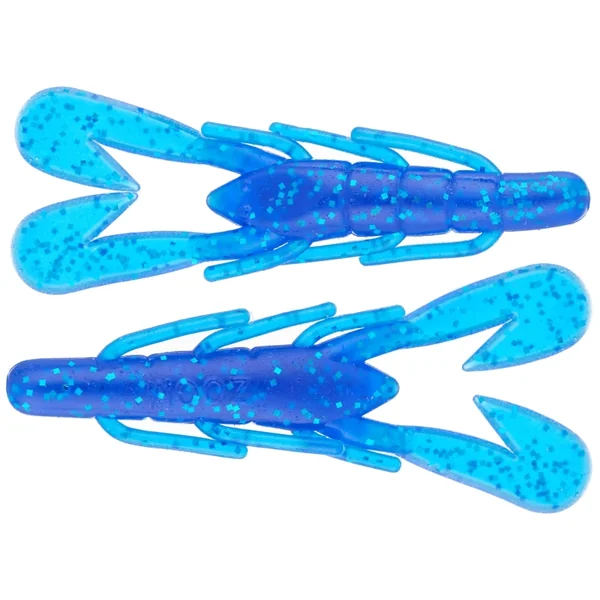 ZOOM ULTRAVIBE SPEED CRAW 3.5" SHAPPHIRE BLUE