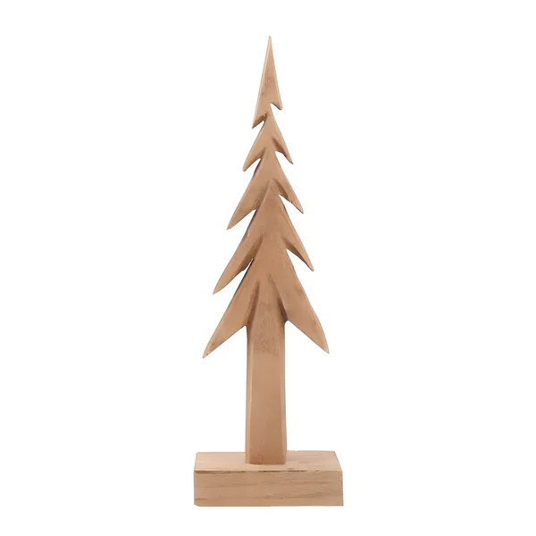 Árbol de Navidad de madera de 32 cm